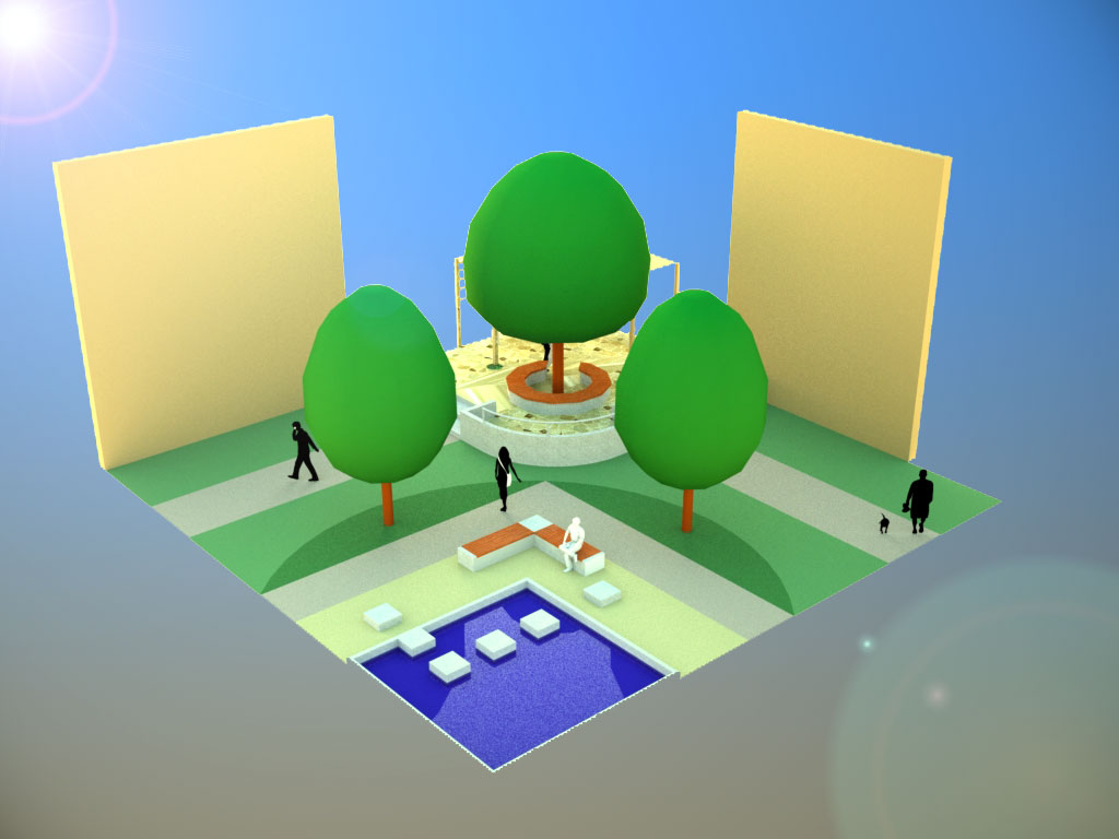 gerendert wird die Darstellung noch realistischer